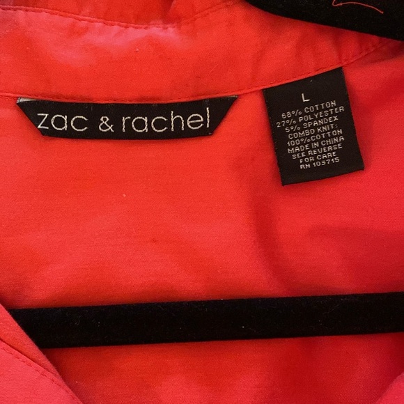 *2 for $15* Button down cotton blouse L - Picture 4 of 6